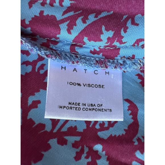 HATCH The Juliet Printed Dress in Magenta Floral Size 1/ Small - Picture 5 of 7